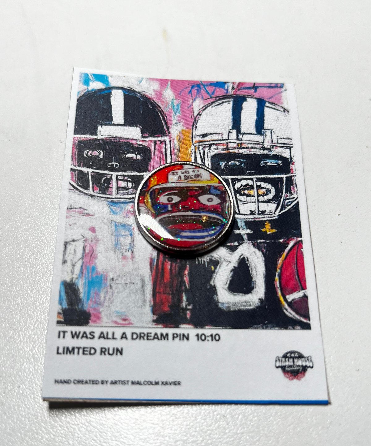 Handmade pins - It Was All Dream