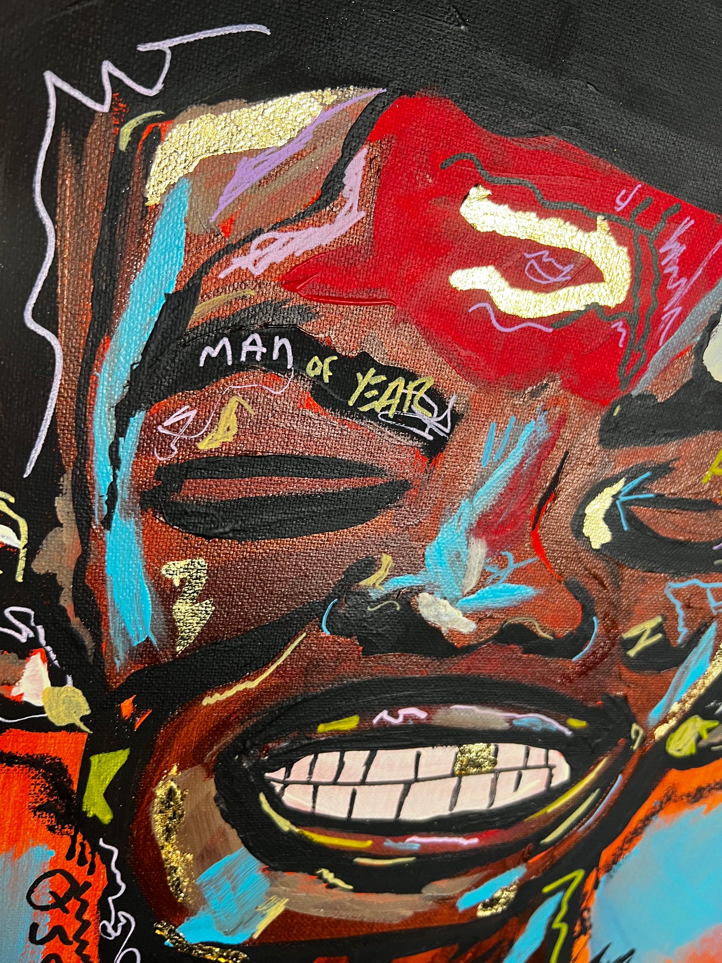 Rip Rich Homie Quan live Painting Original