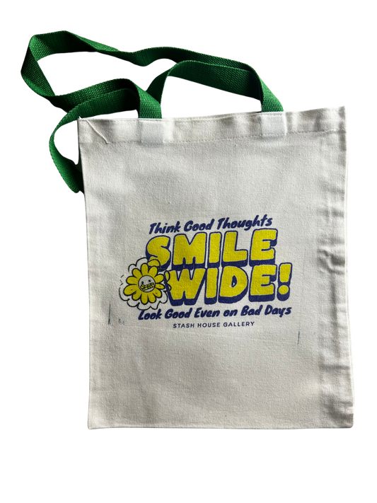 Smile wide bag